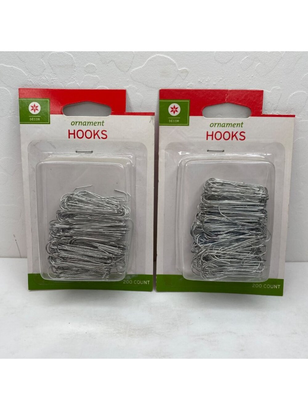 Christmas Ornament Hooks 1.5" Silver 400 Tree Wedding Garden Hangers Craft Decor